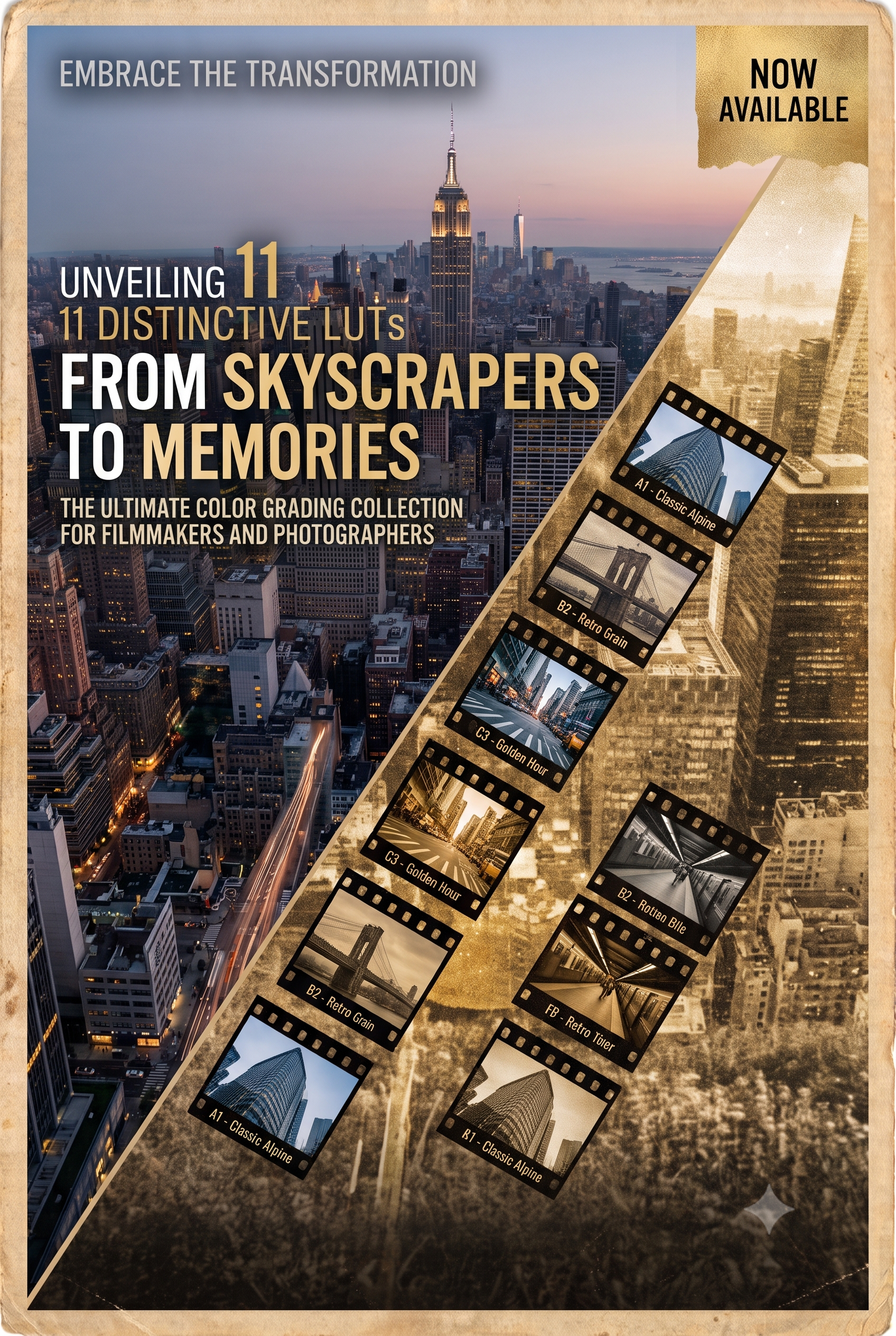 11 Amazing LUT Package