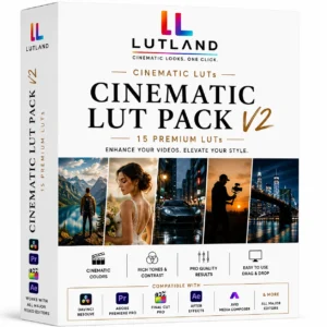 Cinematic LUT Pack v2 — 15 Drone & Video Colour Grades