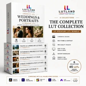 Complete LUT Collection — All 6 Packs (65 LUTs)