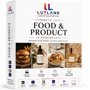 Food & Product LUT Pack — 10 Appetising Colour Grades