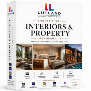 Interiors & Property LUT Pack — 10 True-to-Life Colour Grades
