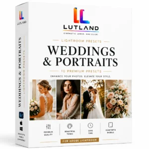 Weddings & Portraits Lightroom Preset Pack — 10 Cinematic Edits