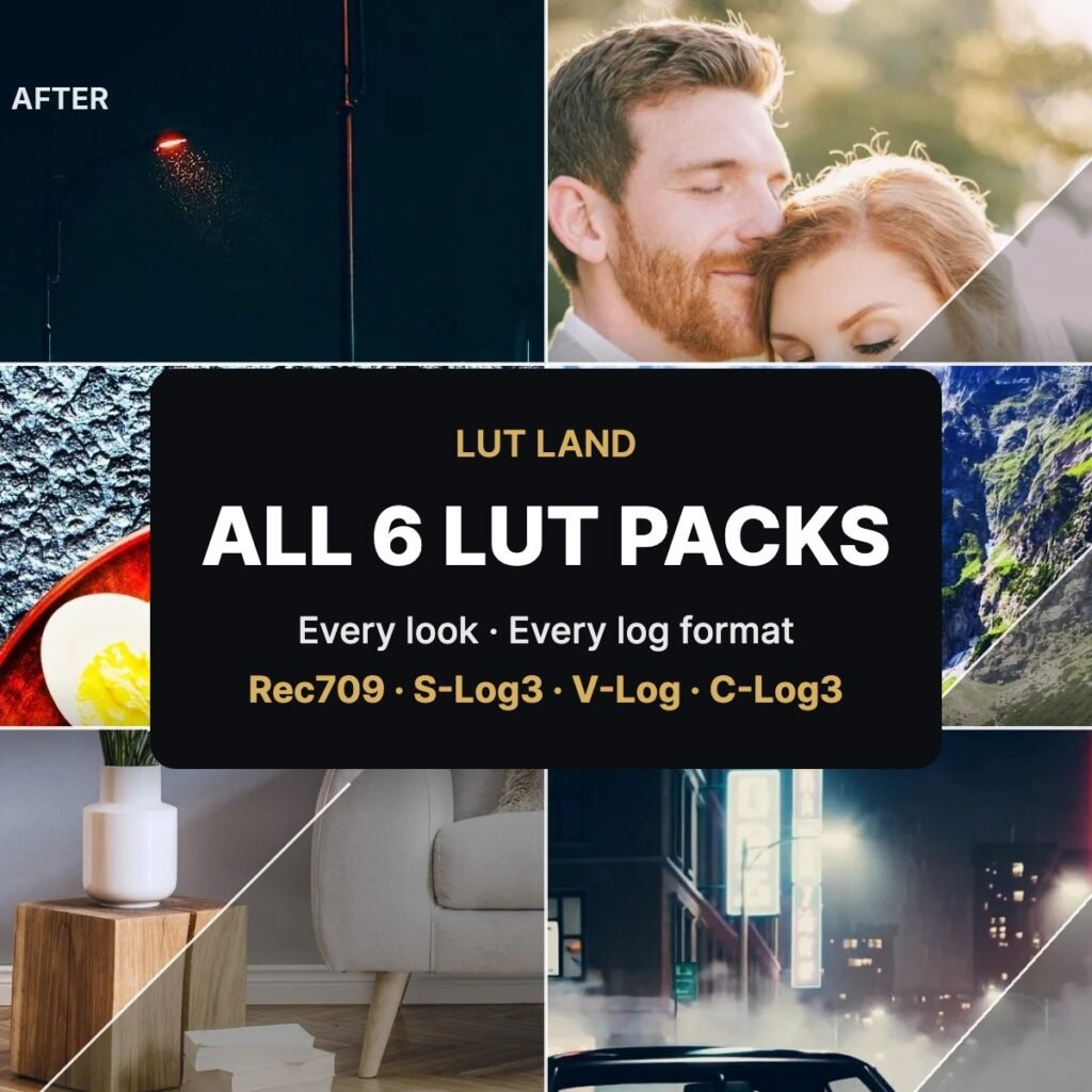 All 6 LUT Packs bundle – LUT Land