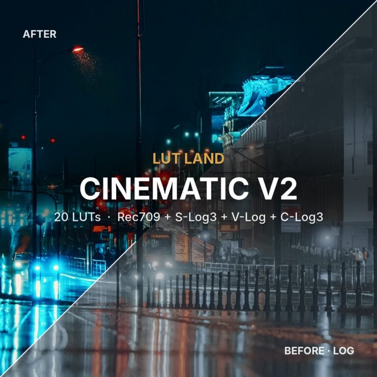 Log vs Rec709 LUTs: Which Version Should You Use? (S-Log3, V-Log, C-Log3)