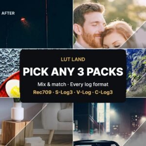 Pick any 3 LUT packs