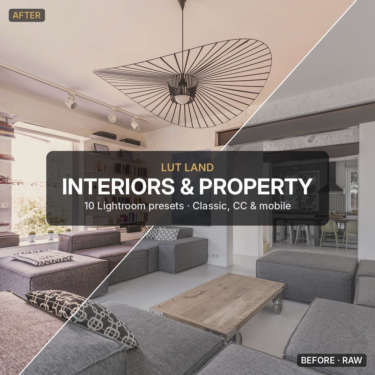 Interiors & Property Lightroom Presets