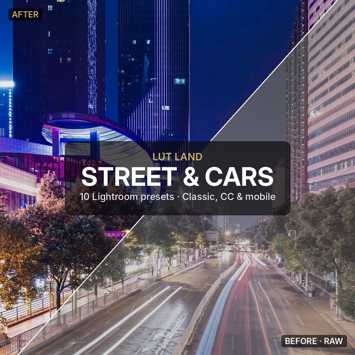 Street & Cars Lightroom Presets