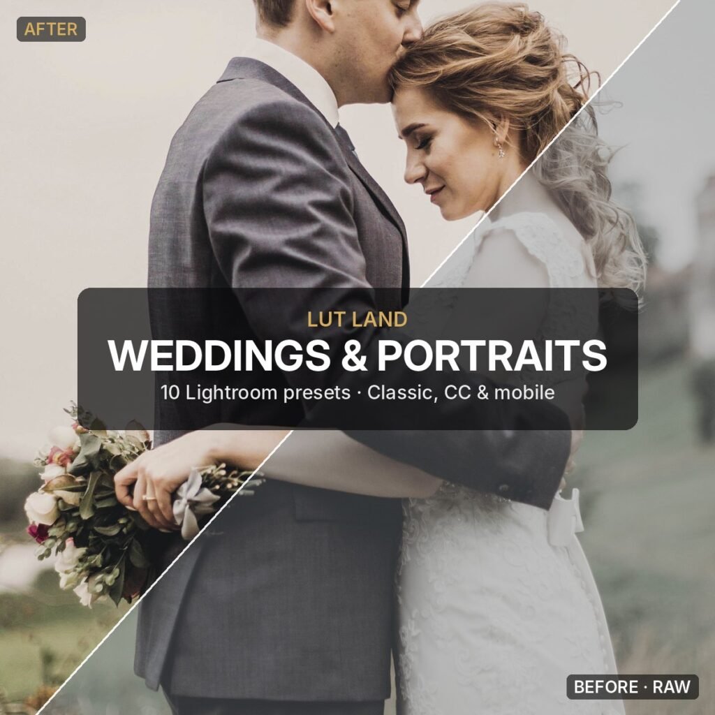 Weddings & Portraits Lightroom Presets