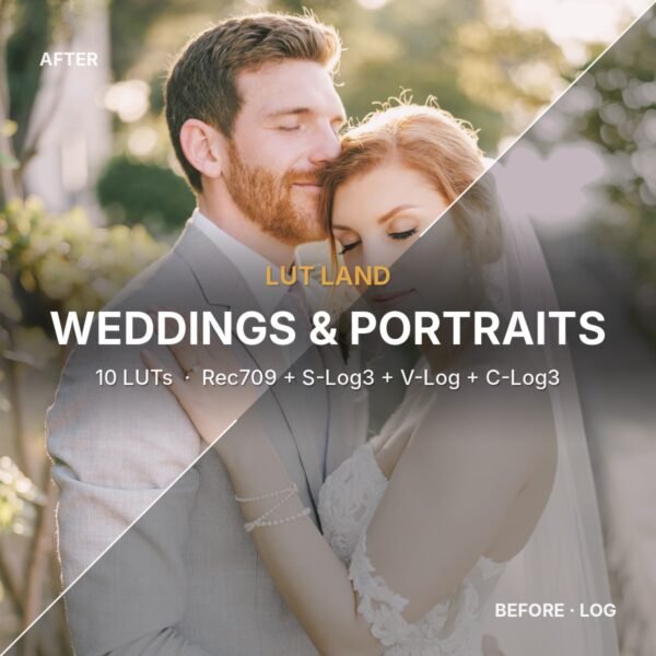 Weddings & Portraits LUT Pack
